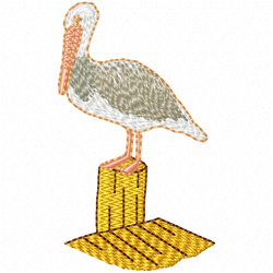 Pelican Swan Embroidery Design 12 Pelican Swan Embroidery Design 12